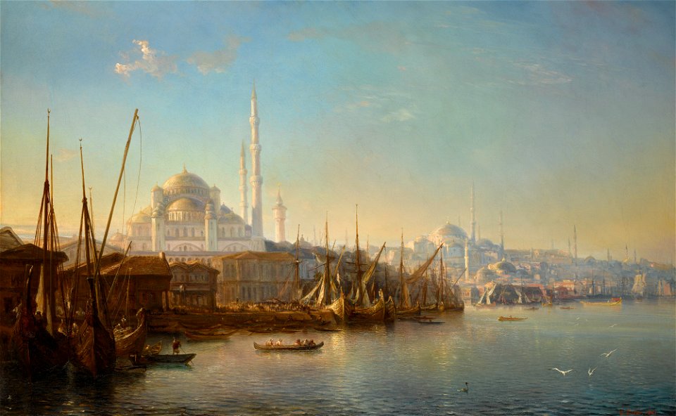 The Golden Horn by Théodore Gudin, 1851