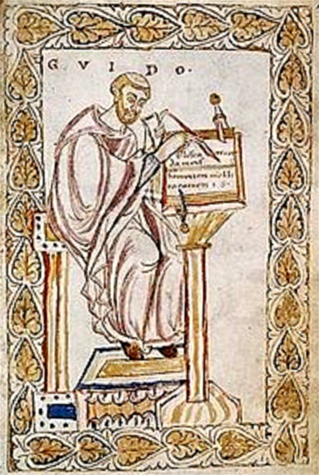 Guido of Arezzo, 1100 (21767410058)