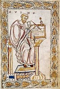 Guido of Arezzo, 1100 (21767410058)