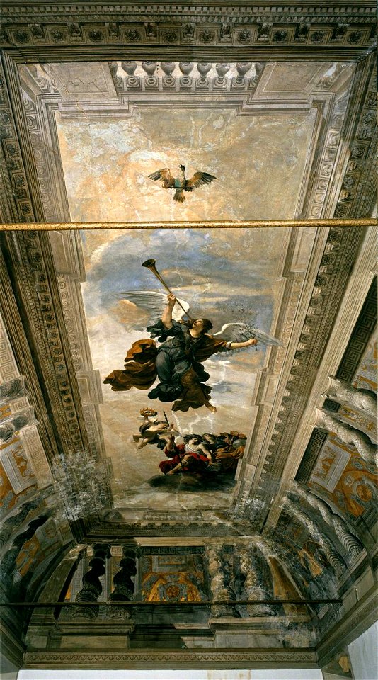 Guercino - Ceiling painting, Casino dell'Aurora, 11aurora