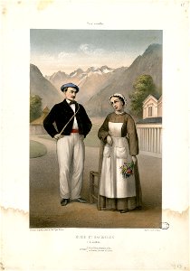 Guide et Baigneuse (à Luchon) - Fonds Ancely - B315556101 A GORSE 7 020