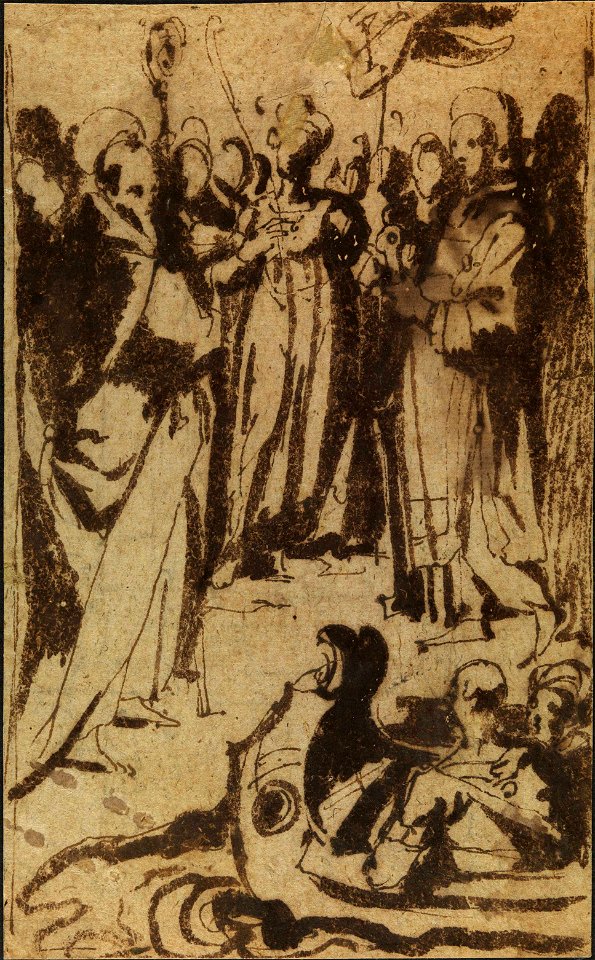 Guido Reni - Desembarque de Santa Úrsula em Colônia