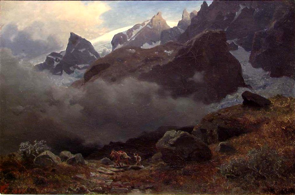 Hans Gude - Storm in the Highlands - NG.M.01979 - National Museum of Art, Architecture and Design