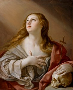Guido Reni - The Penitent Magdalene - Google Art Project. Free illustration for personal and commercial use.