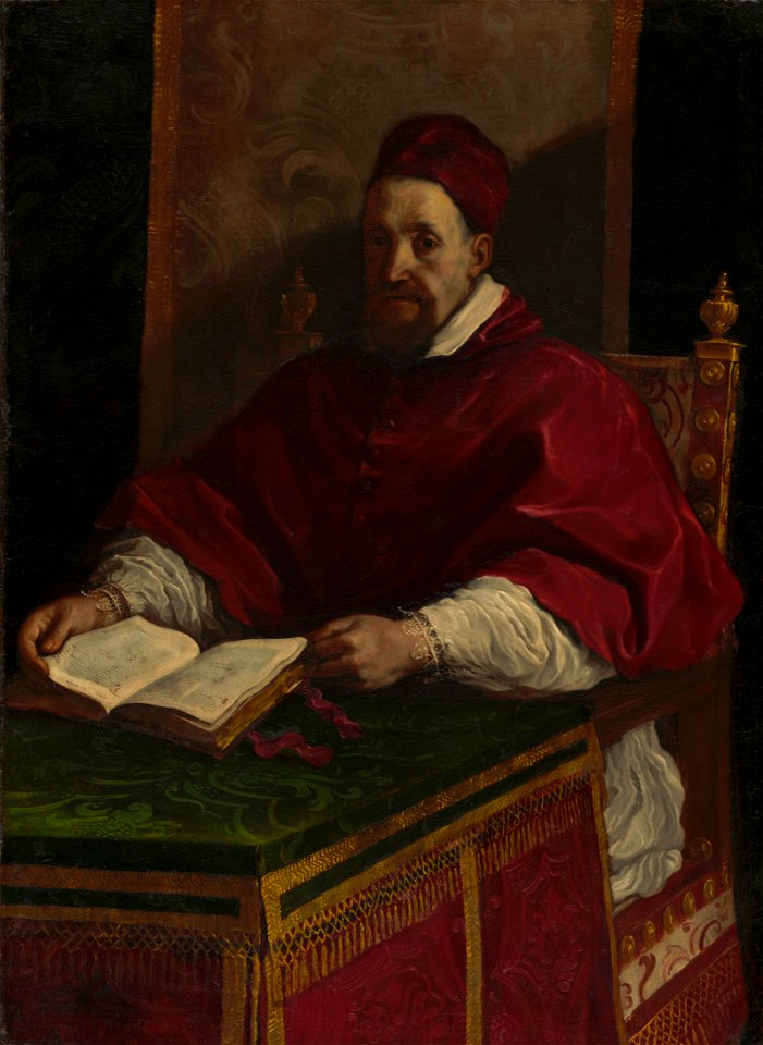 Guercino - Portrait of Paul Gregory XV - WGA10926