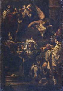Guercino (1591-1666) (after) - Saint William of Aquitaine Taking the Habit - 436104 - National Trust