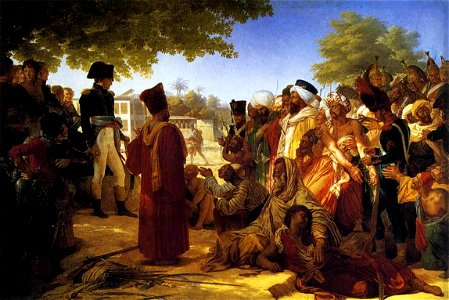 Pierre-Narcisse Guérin - Napoleon Pardoning the Rebels at Cairo - WGA10968