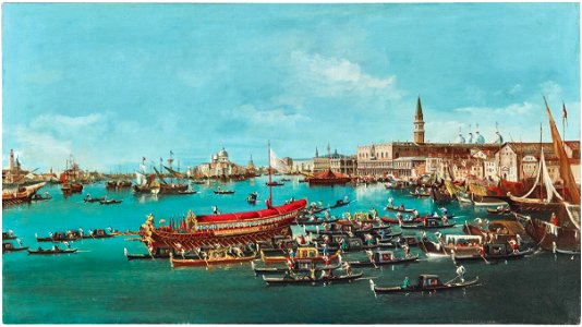 Guglielmo Da Re - The departure of the Bucintoro