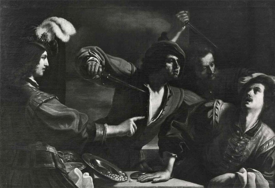 Guercino - Banchetto in casa di Assalonne, 1630 - 1640