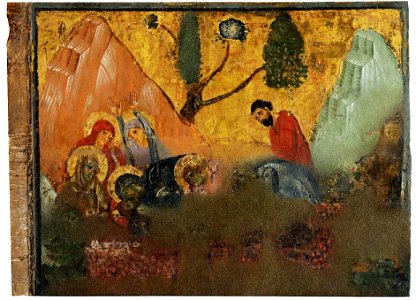 Guido Da Siena - Entombment - WGA10992. Free illustration for personal and commercial use.