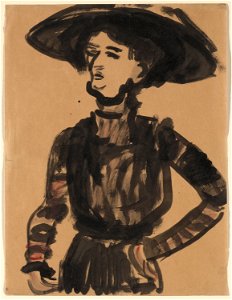 GUGG Woman with Black Hat