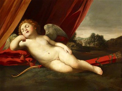 Guido Reni (1575-1642) (style of) - Cupid Asleep - 851986 - National Trust