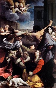 Guido Reni - Massacre of the Innocents - WGA19286. Free illustration for personal and commercial use.