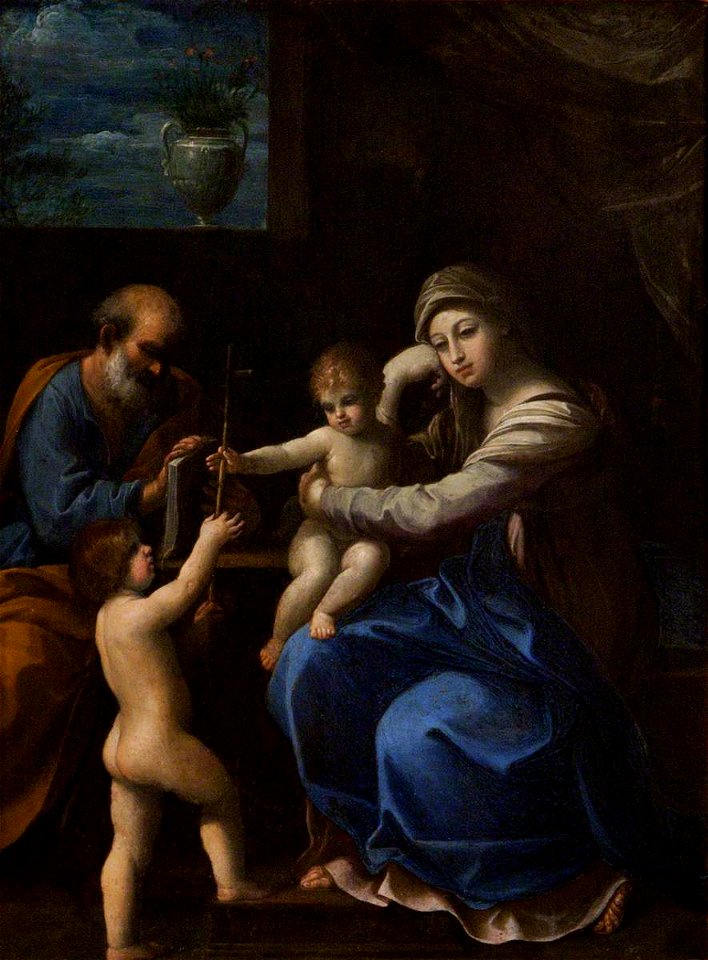 Guido Reni (1575-1642) (after) - The Holy Family with the Infant Saint John - 108864 - National Trust