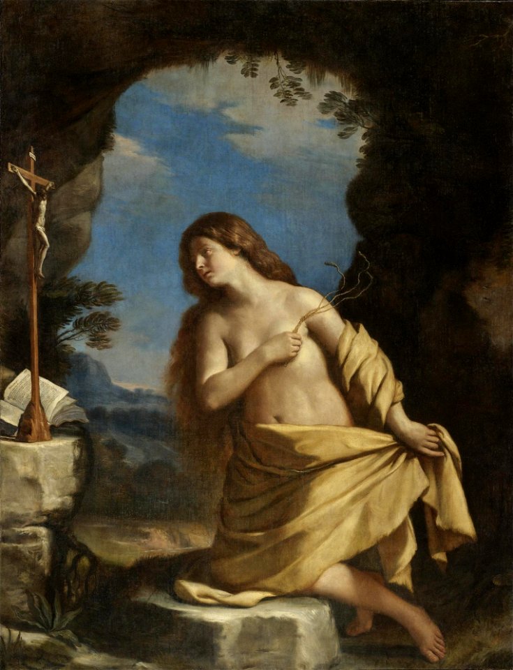 Giovanni Francesco Barbieri - The penitent Magdalene