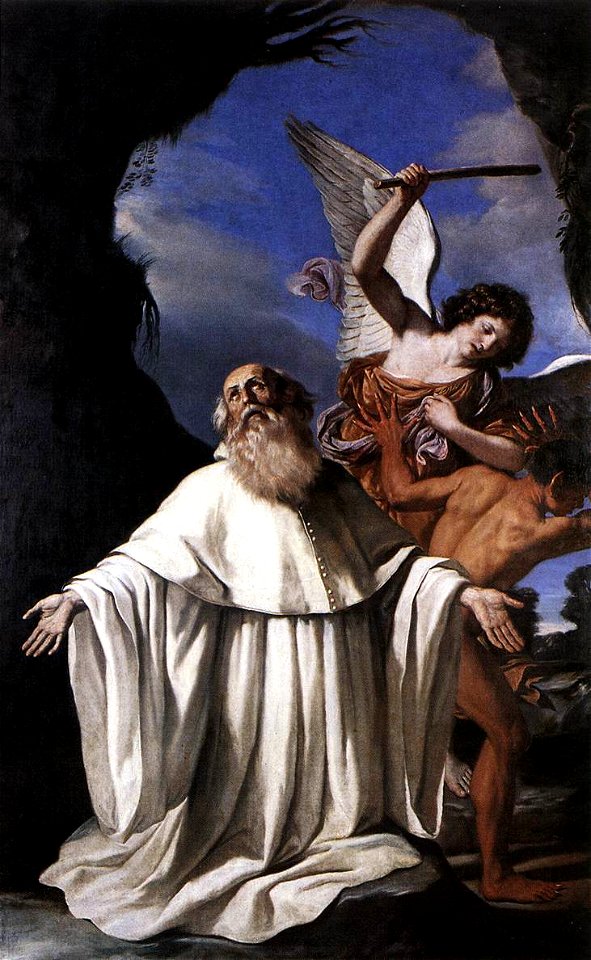 Guercino san Romualdo
