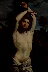 Guido Reni - St. Sebastian - 55.112 - Rhode Island School of Design Museum. Free illustration for personal and commercial use.