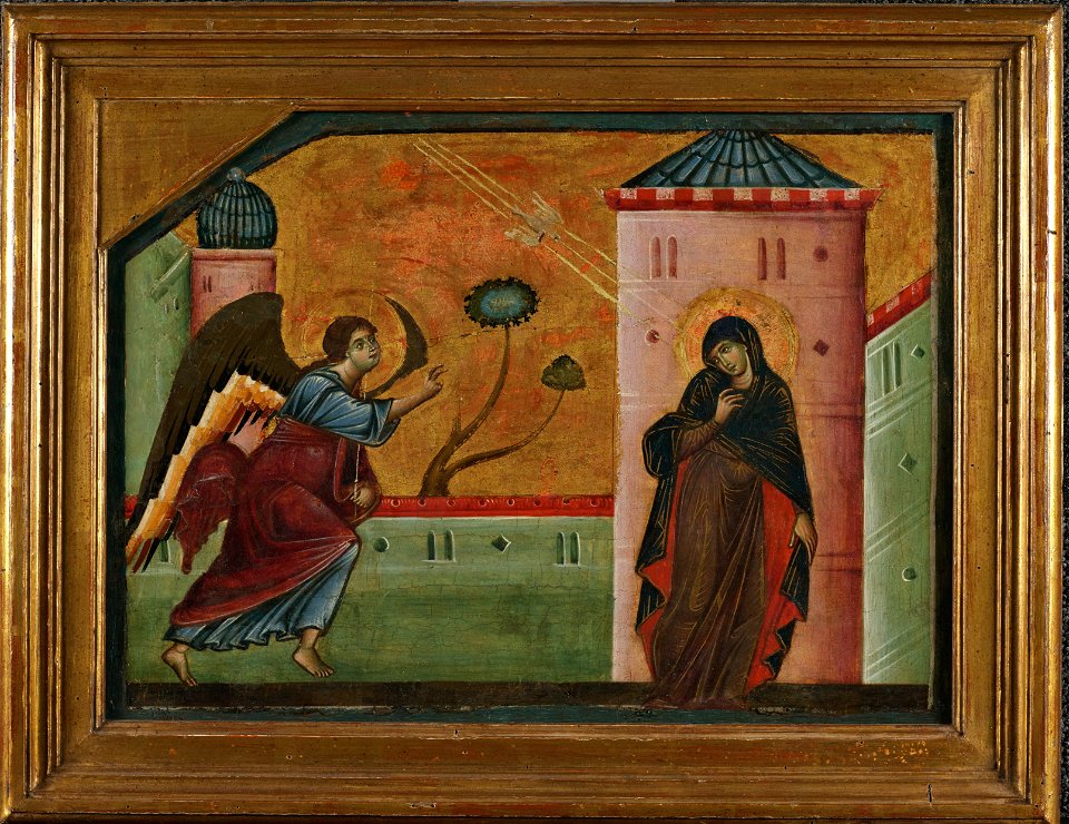 Guido da Siena - Annunciation - y144 - Princeton University Art Museum