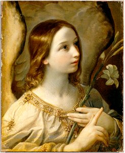 Guido Reni ange de l'annonciation St Petersboug