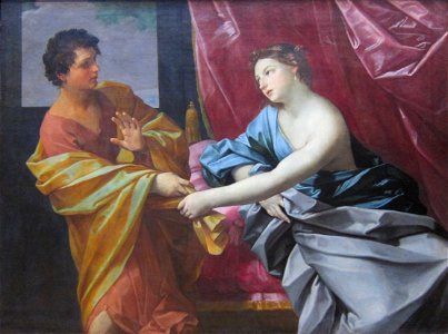 Guido reni Joseph and Potiphar. Free illustration for personal and commercial use.