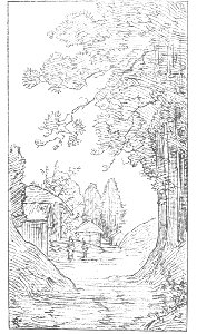 Guimet - Promenades japonaises, 1880 (page 258 crop)