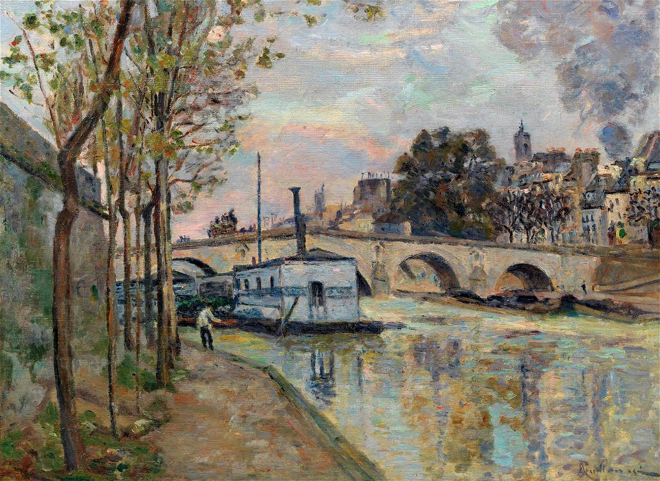 Armand Guillaumin - La Seine à Paris (1874)