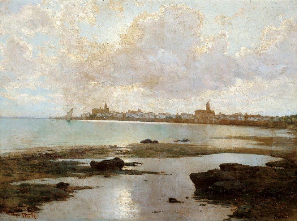 Guillermo Gómez Gil - Paisaje costero