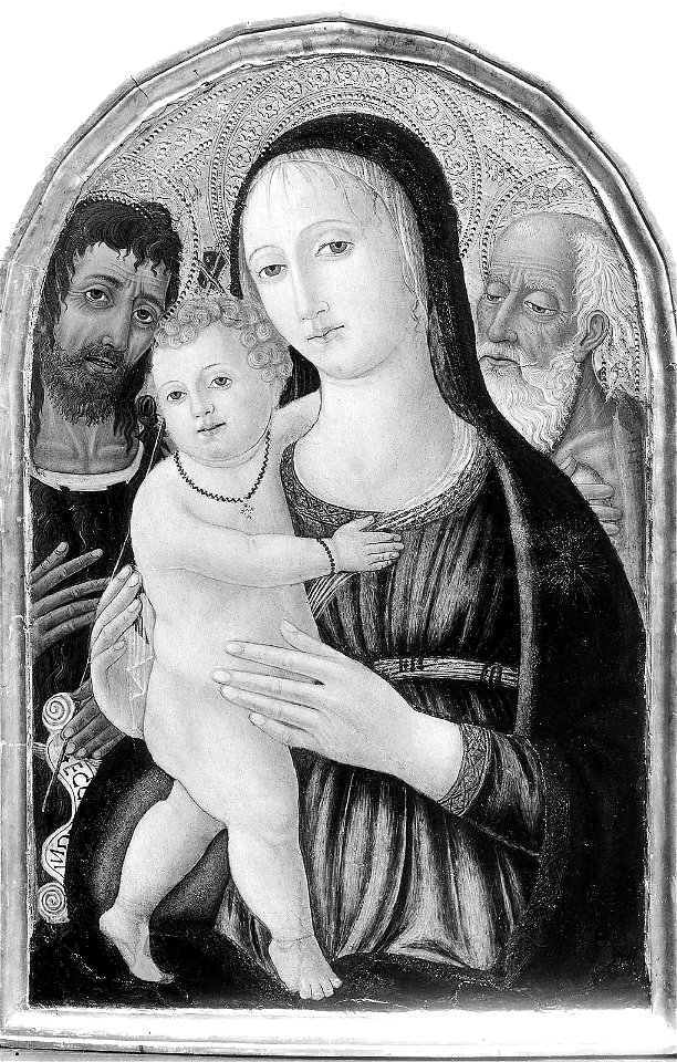 Guidoccio Cozzarelli - Virgin and Child with Saints Jerome and John the Baptist - 21.1460 - Museum of Fine Arts