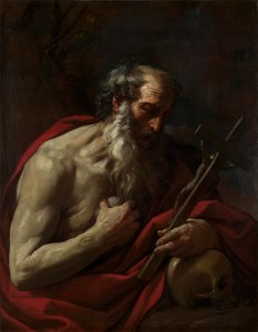 Guido Reni, Saint Jerome. Free illustration for personal and commercial use.
