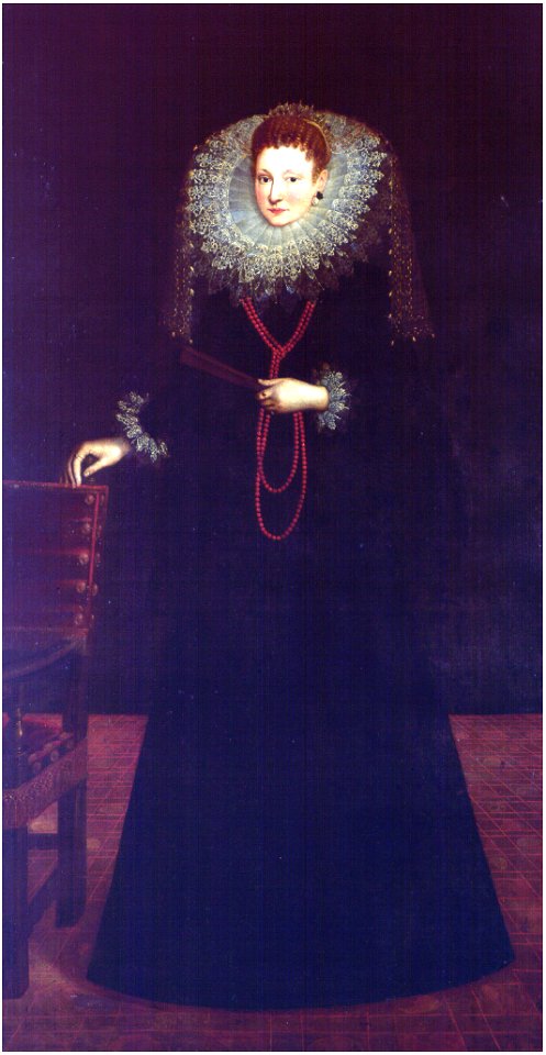 Guilliam van Deynum - Portrait of a Genovese lady
