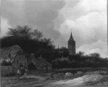 Guillam Du Bois - Dorflandschaft - 6379 - Bavarian State Painting Collections