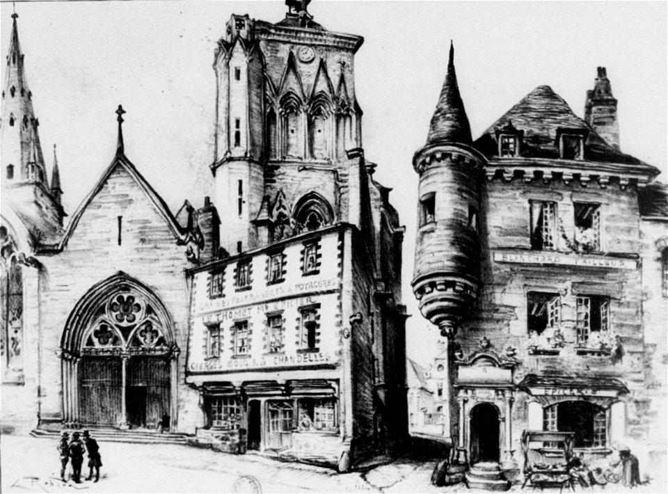 Guingamp la Grande Rue