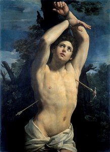 Guido Reni - Saint Sebastian - Google Art Project (27740148). Free illustration for personal and commercial use.