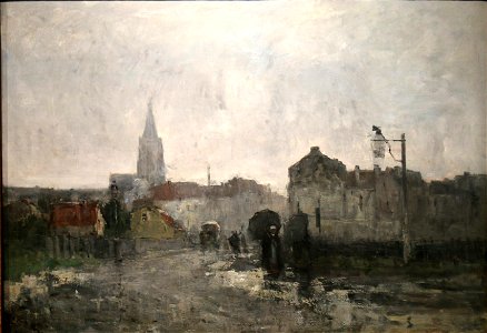 Guillaume Vogels-Ixelles, matinée pluvieuse