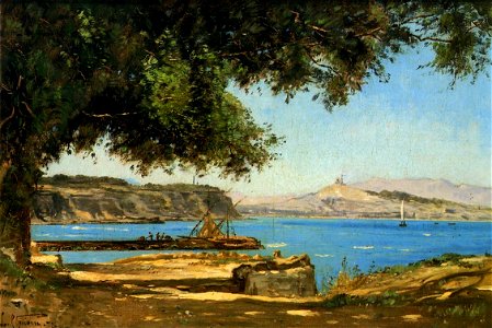 Guigou Paul Camille Tamaris by the Sea at Saint Andre near Marseille
