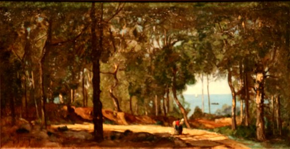 Guigou Paul - Pinède au bord de mer