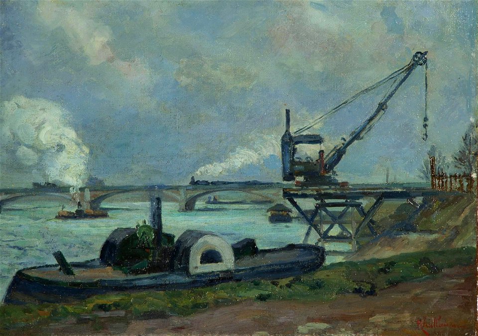 Armand Guillaumin - La Seine a Paris (1880)