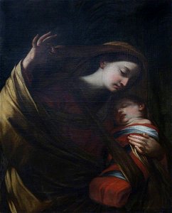 Guido Reni (1575-1642) (after) - Detail of the Madonna and Child from a Flight into Egypt - 436008 - National Trust
