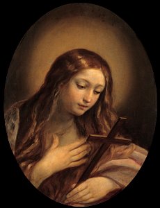 Guido Reni - Penitent Magdalene - Google Art Project. Free illustration for personal and commercial use.