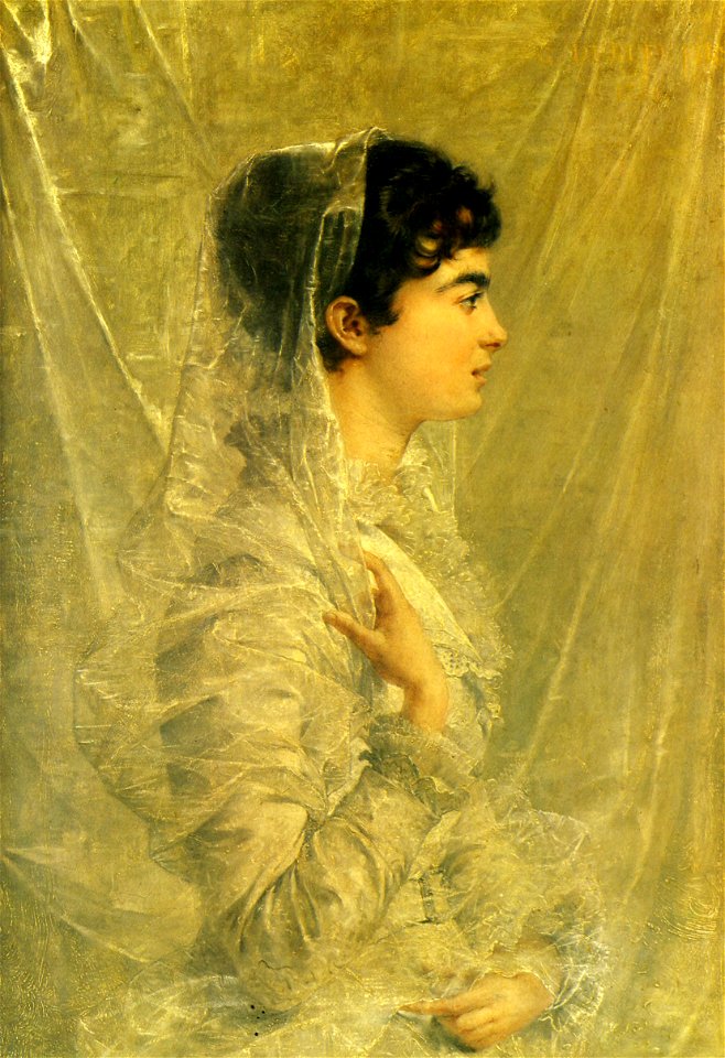 Guillaume Dubufe - Portrait de Cécile Dubufe 01