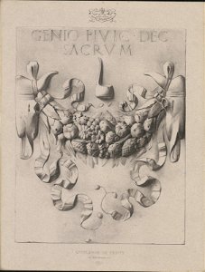 Guirlande des fruits, Style Romain, objectnr A 59201