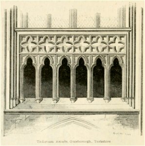 Guisborough Triforium Arcade stylesofarchitec00rick 0242