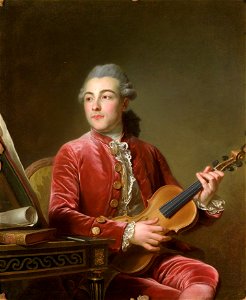 Guillaume Voiriot Herr mit Violine