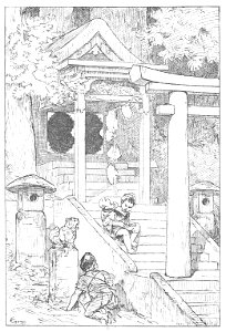 Guimet - Promenades japonaises, 1880 (page 273 crop)