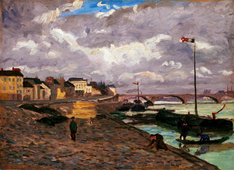 Armand Guillaumin - La Seine (1874)