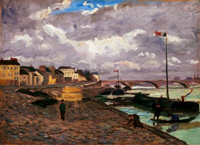 Armand Guillaumin - La Seine (1874)