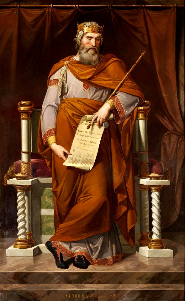 Gundemaro, rey de los Visigodos (Museo del Prado)