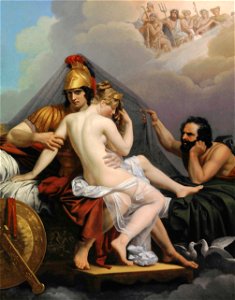 Guillemot, Alexandre Charles - Mars and Venus Surprised by Vulcan - Google Art Project
