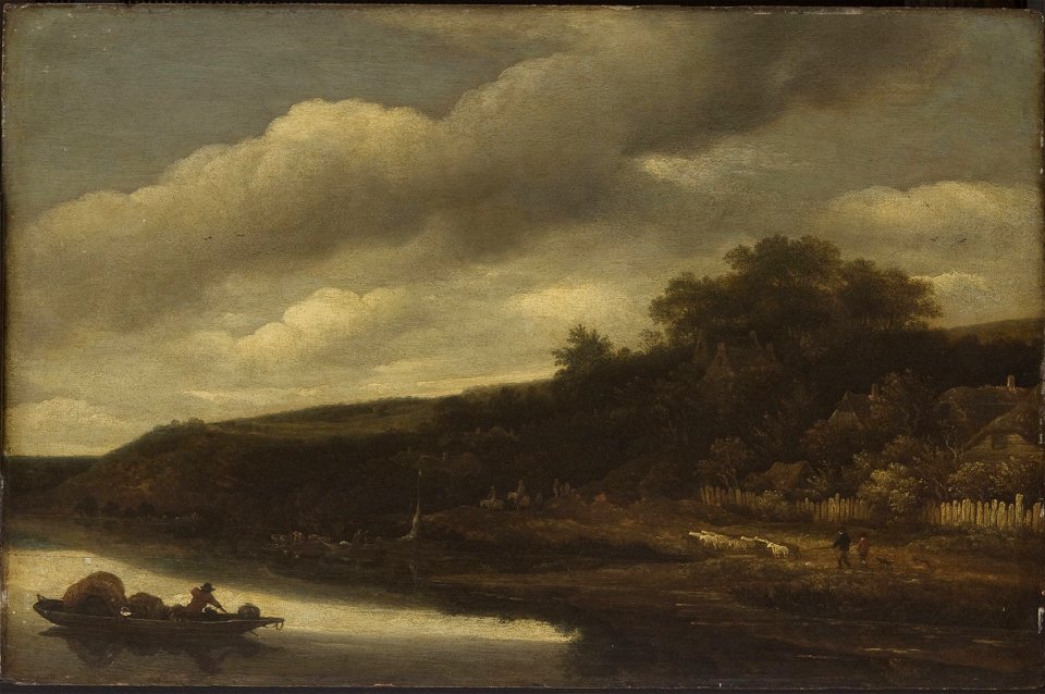 Guilliam Dubois - River Scene Cat562