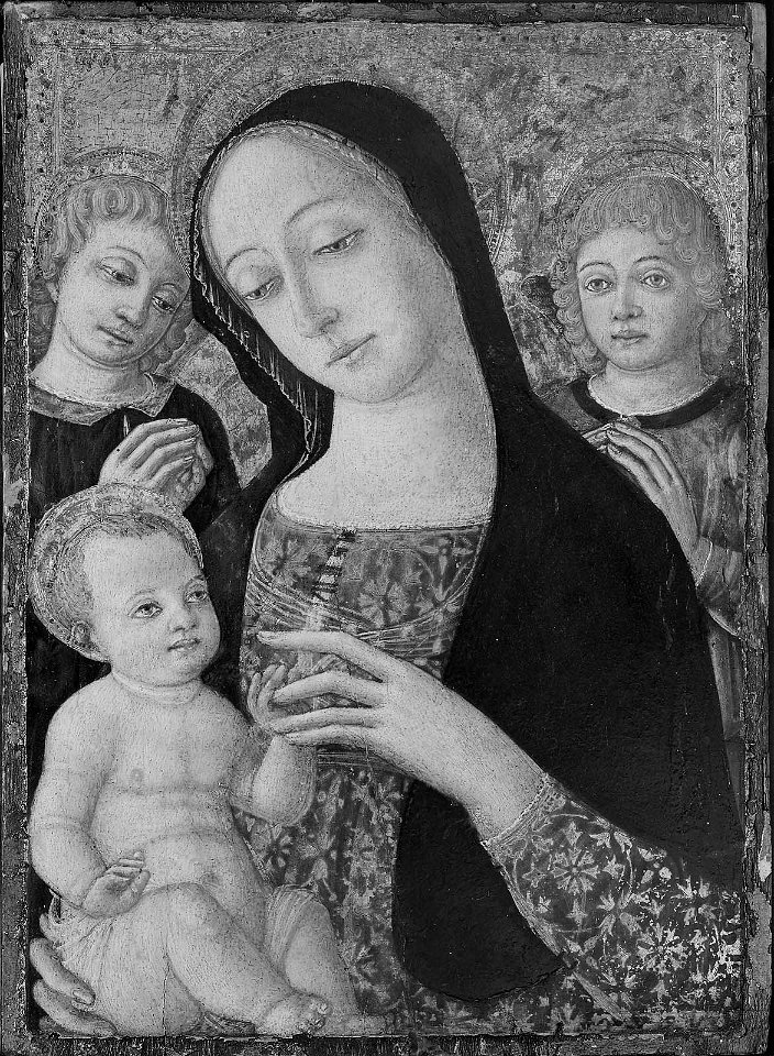 Guidoccio Cozzarelli - Virgin and Child with Two Angels - 06.121 - Museum of Fine Arts
